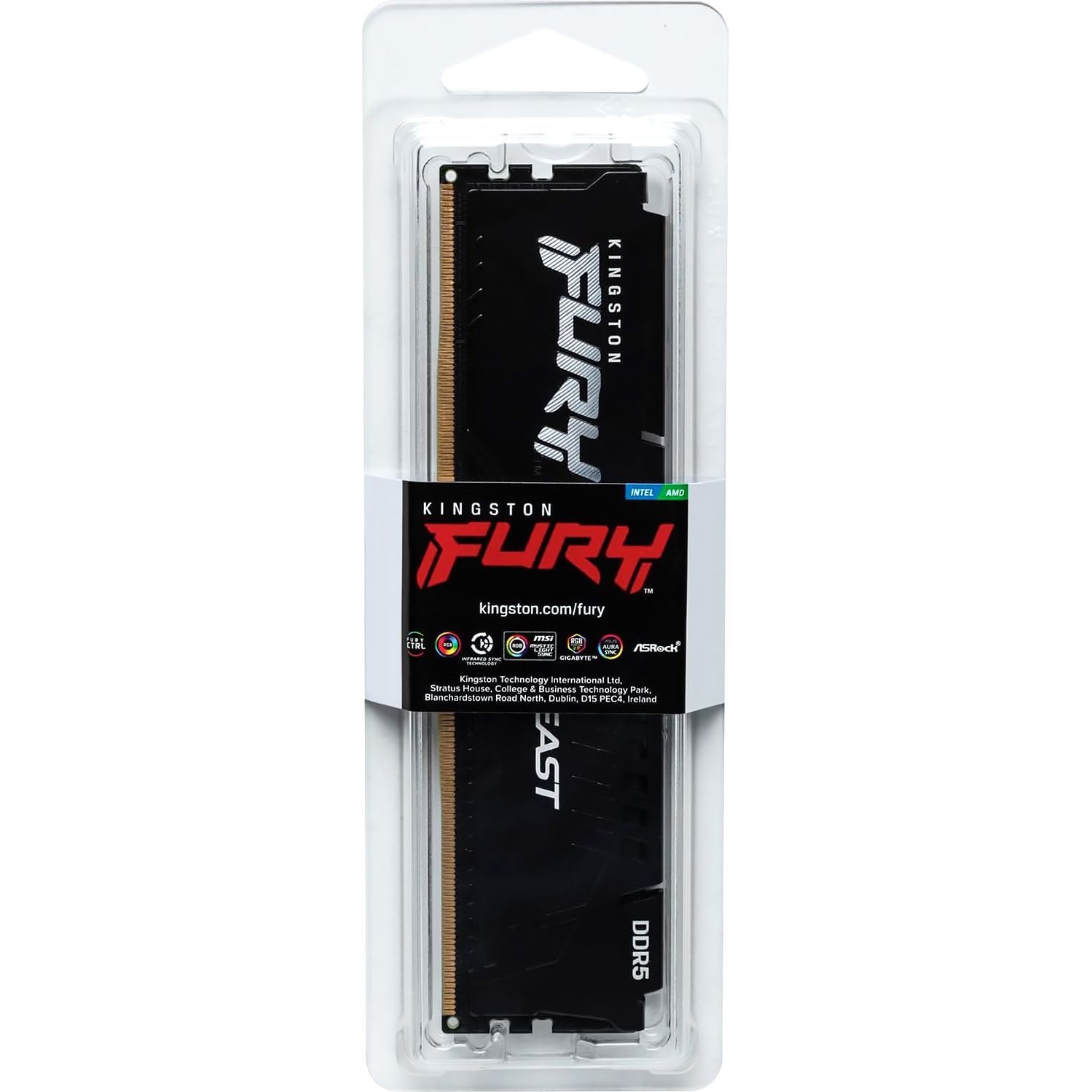 Память оперативная Kingston FURY Beast KF564C32BBE-16